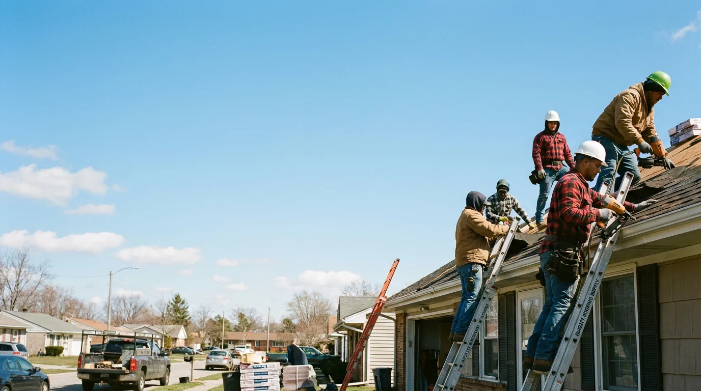 Roofing in Lime Ridge, WI near me